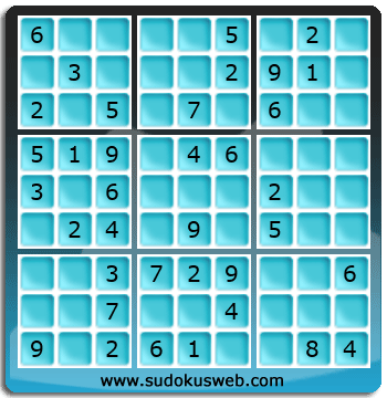 Sudoku de Nivel Fácil Sudoku de Nivel Fácil
