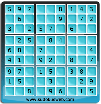 Sudoku de Nivel Muy Fácil Sudoku de Nivel Muy Fácil