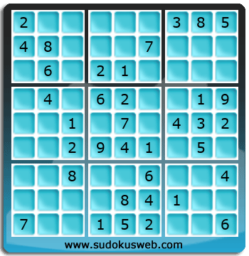 Sudoku de Nivel Fácil Sudoku de Nivel Fácil