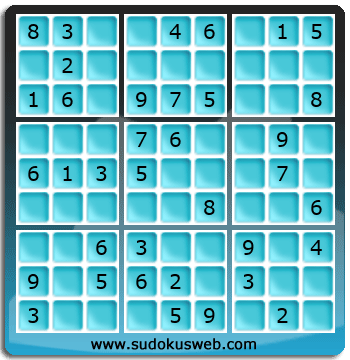 Sudoku de Nivel Fácil Sudoku de Nivel Fácil